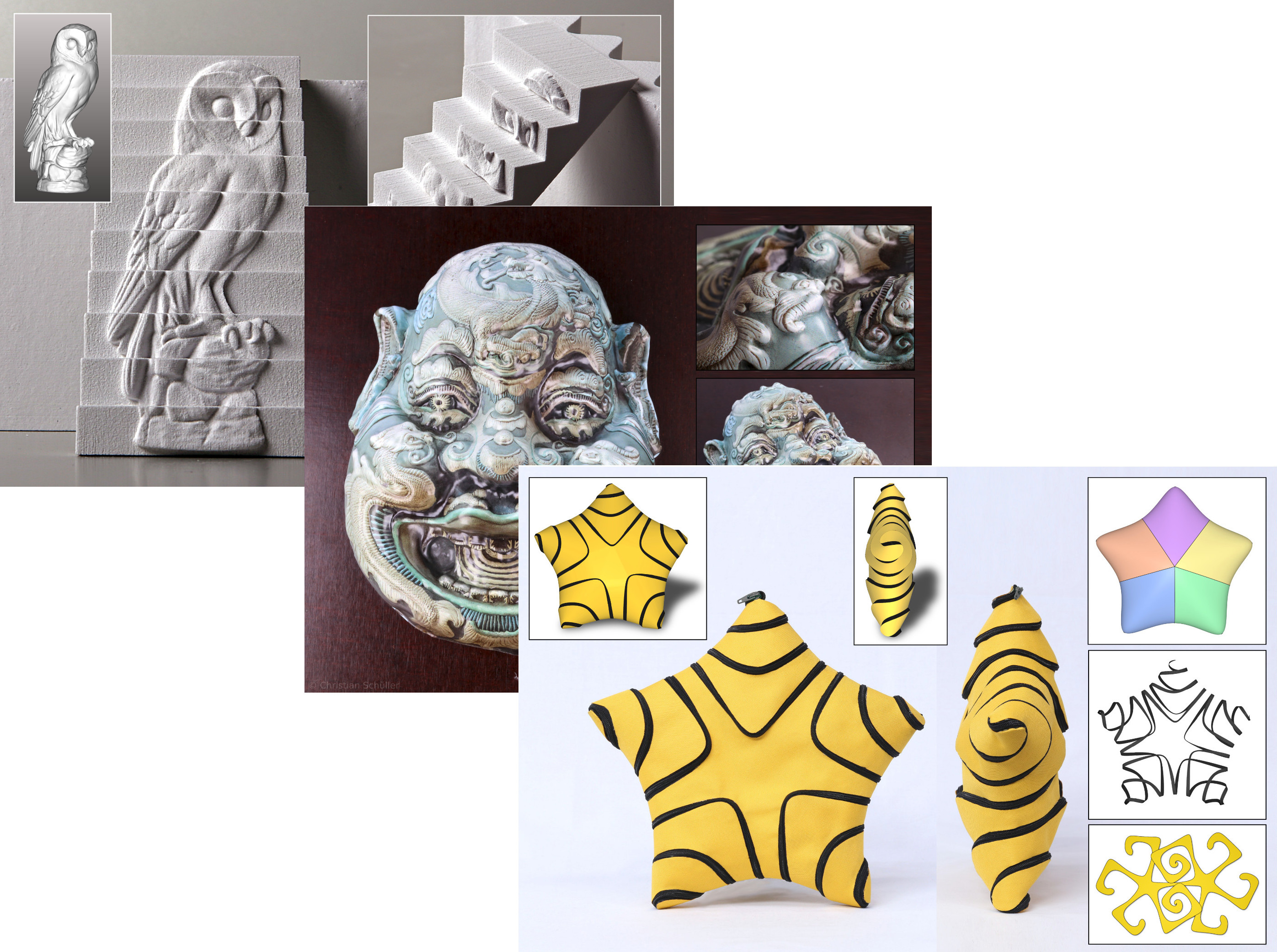 Computational fabrication of 3D shapes: Enabling makers through novel geometric algorithms